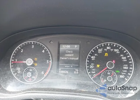 2014 Volkswagen Passat 2.0L Tdi Sel Premium z USA, uszkodzony, nr VIN 1VWCN7A36EC046791